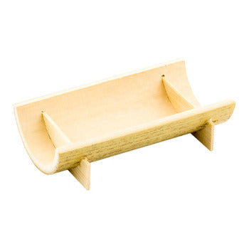 Wholesale Restaurantware Rectangle Natural Bamboo Small Canoe - 4" X 2" X 1"- Bulk