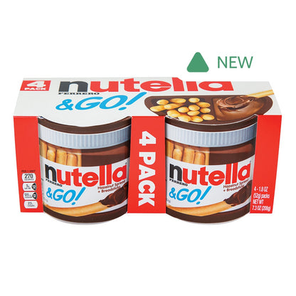 Wholesale Nutella & Go 4 Pack 7.3 Oz- Bulk