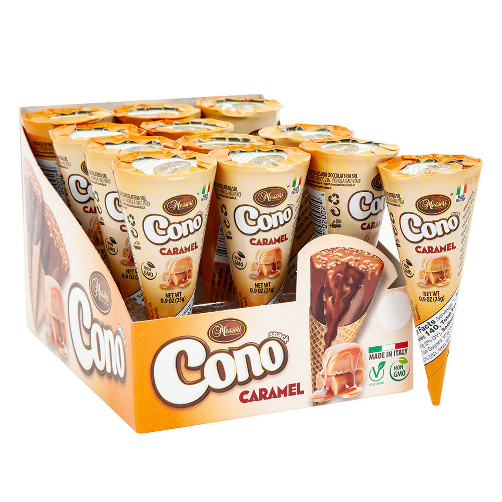 Wholesale Messori Caramel Cono Snack 10.8 Oz- Bulk