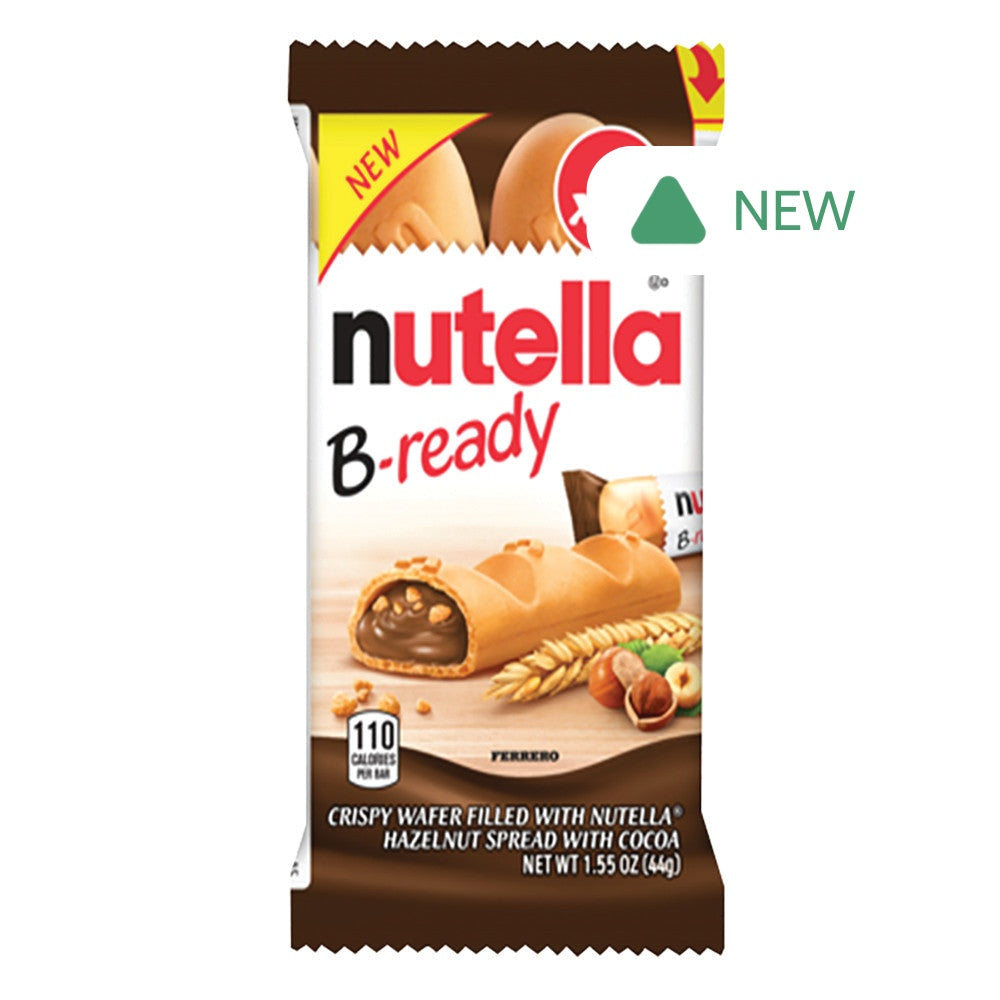 Wholesale Nutella-B-Ready Filled Wafer 2 Count 1.55 Oz- Bulk