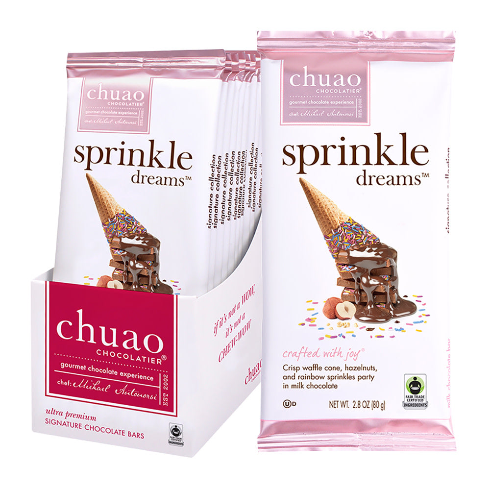 Wholesale Chuao Sprinkle Dreams 2.8 Oz Bar- Bulk