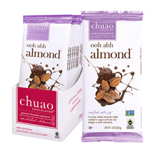 Wholesale Chuao Dark Chocolate Ooh Ahh Almond 2.8 Oz Bar- Bulk