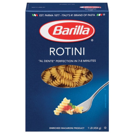 Wholesale Barilla Each Rotini Pasta- Bulk