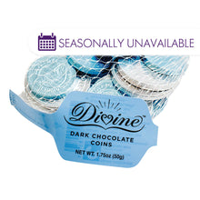 Wholesale Divine Dark Chocolate Coins 1.75 Oz- Bulk