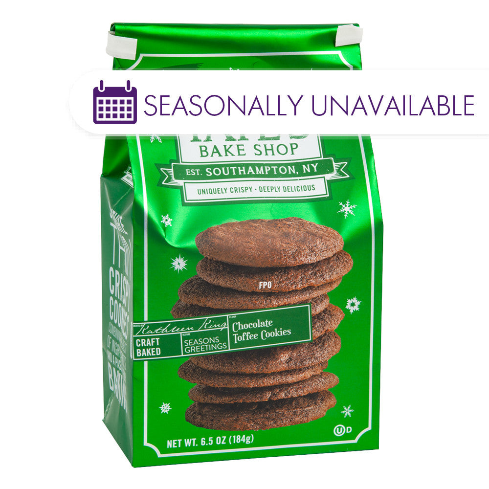 Wholesale Tate’S Chocolate Toffee Cookies 6.5 Oz Bag- Bulk