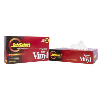 Wholesale Foodhandler X-Large Powder Free Vinyl Gloves- Bulk