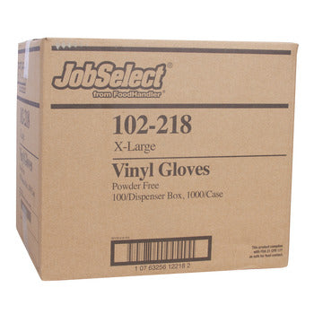 Wholesale Foodhandler X-Large Powder Free Vinyl Gloves- Bulk