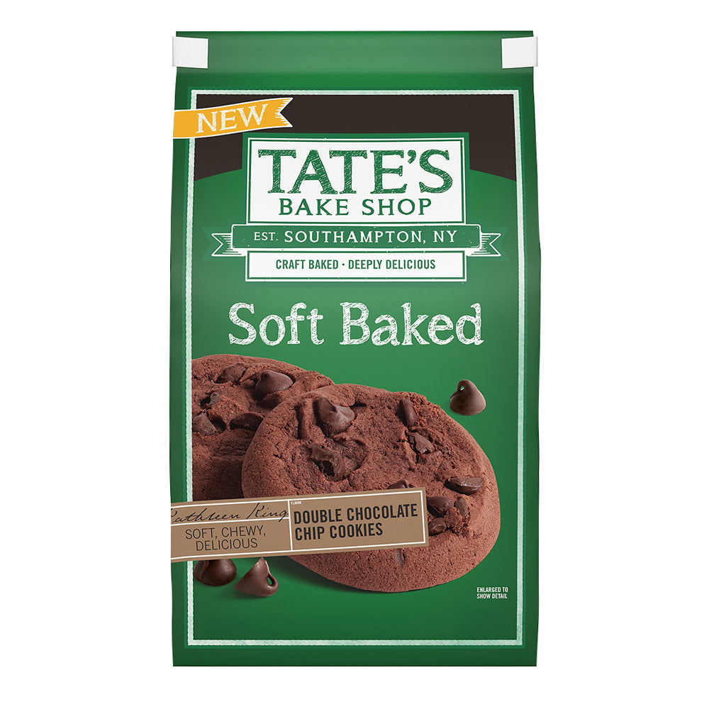 Wholesale Tate'S - Soft Baked Double Chocolate Chip - 8Oz- Bulk
