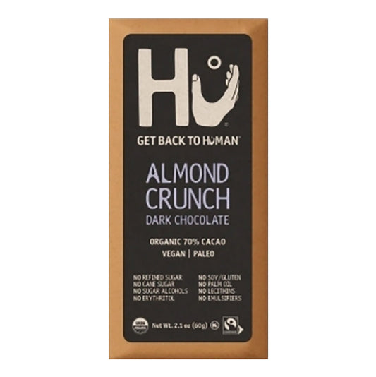 Hu - Bar - Dark - Almond Crunch 2.1Oz