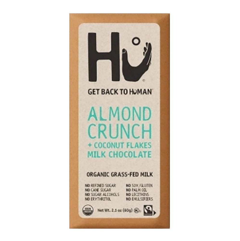 Wholesale Hu - Bar - Milk - Almond Crunch & Coconut Fla - 2.1Oz- Bulk