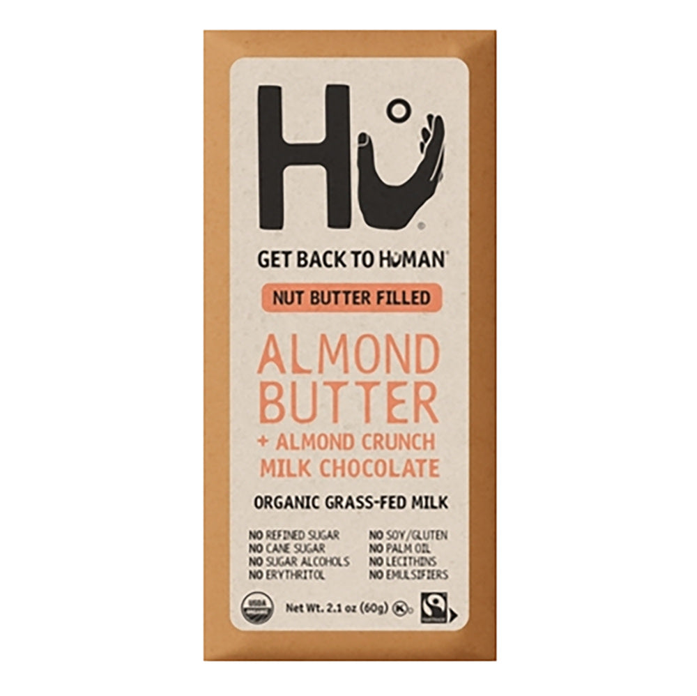 Wholesale Hu - Bar - Milk - Almond Butter &Alm Cream - 2.1Oz- Bulk