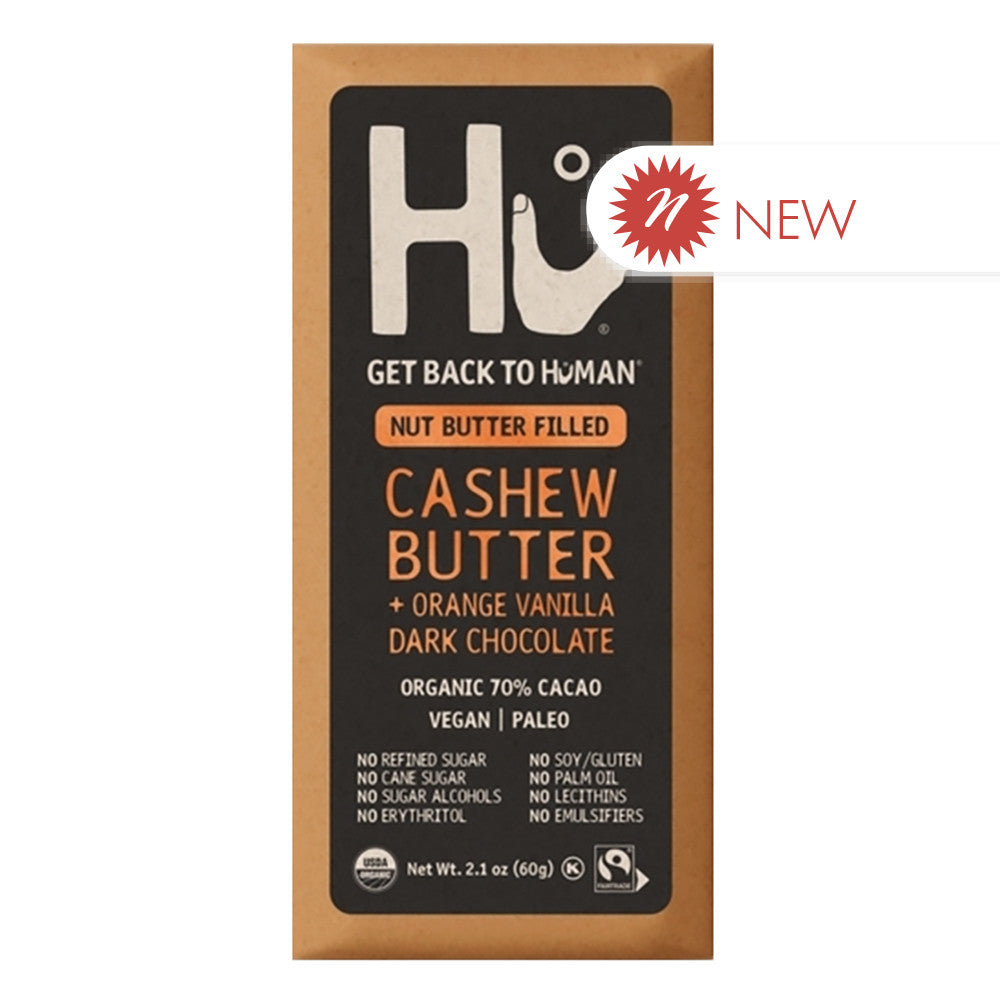 Wholesale Hu - Bar - Dark - Cashew Butter & Org Vanilla - 2.1Oz- Bulk