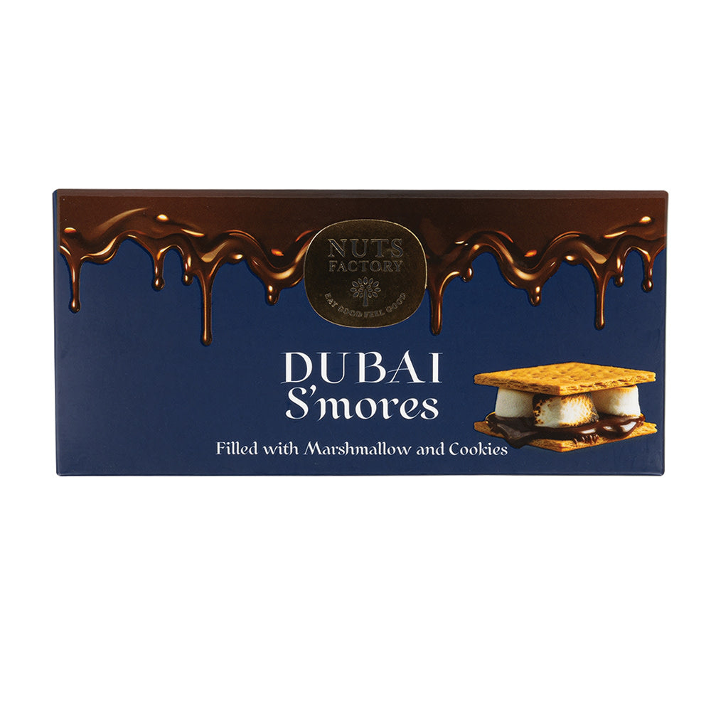 Wholesale Nuts Factory Dubai Chocolate S’Mores Bar 6.6 Oz- Bulk