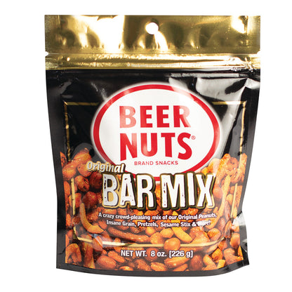 Wholesale Beer Nuts Original Bar Mix 8 Oz Pouch- Bulk
