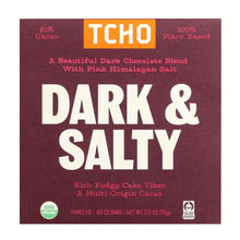 Wholesale Tcho - Dark & Salty Dark Chocolate - 2.5Oz- Bulk
