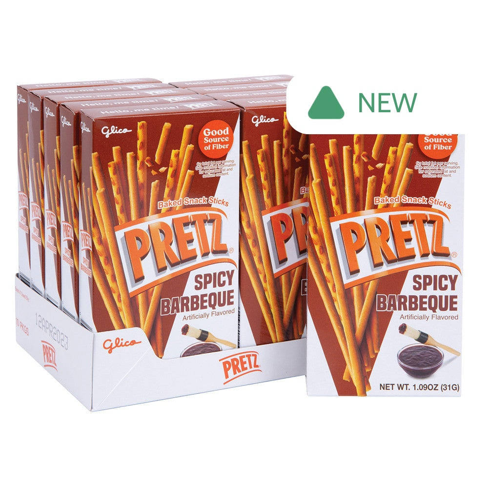 Wholesale Pretz Spicy Barbeque Baked Snack Sticks 1.09 Oz Box- Bulk