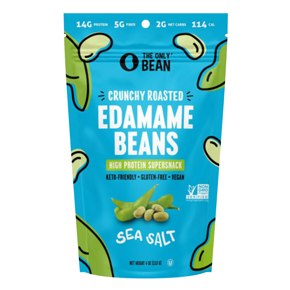 Wholesale The Only Bean - Edamame - Sea Salt - 4Oz- Bulk