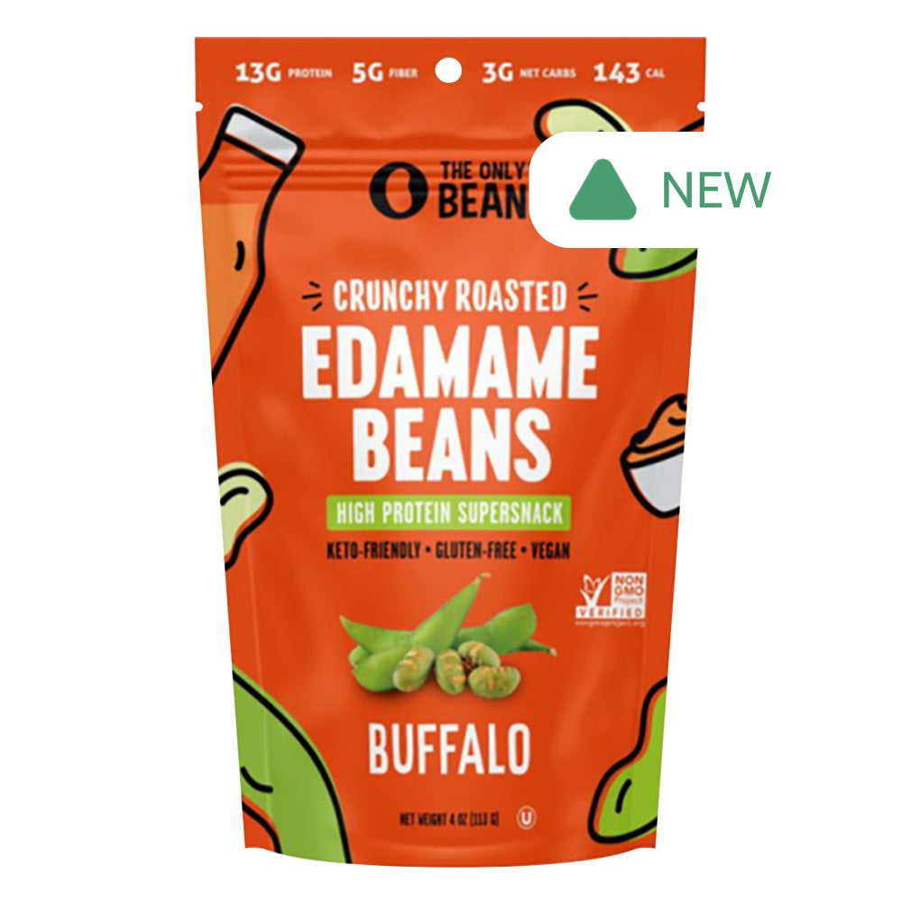 Wholesale The Only Bean - Edamame - Buffalo - 4Oz- Bulk