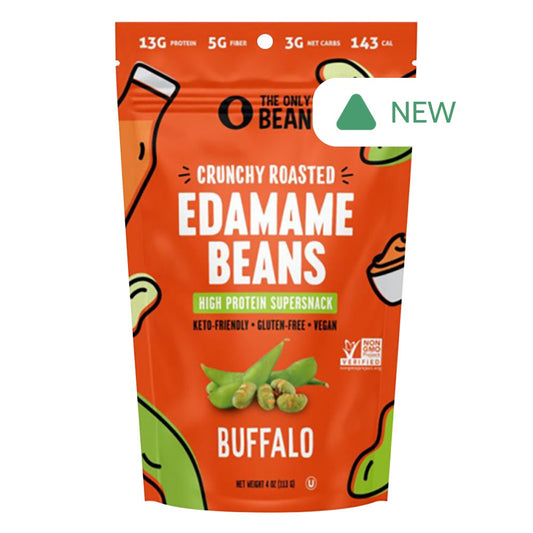 Wholesale The Only Bean - Edamame - Buffalo - 4Oz- Bulk