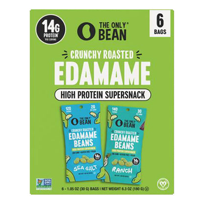 Wholesale The Only Bean - Edamame - Ss& Ranch(6Ct) - 6.3Oz- Bulk