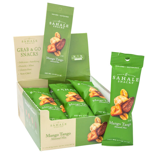 Wholesale Sahale Mango Tango Almond Mix 1.5 Oz Bag- Bulk
