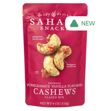 Wholesale Sahale Glazed Pomegranate Vanilla Flavored Cashews 4 Oz Pouch- Bulk