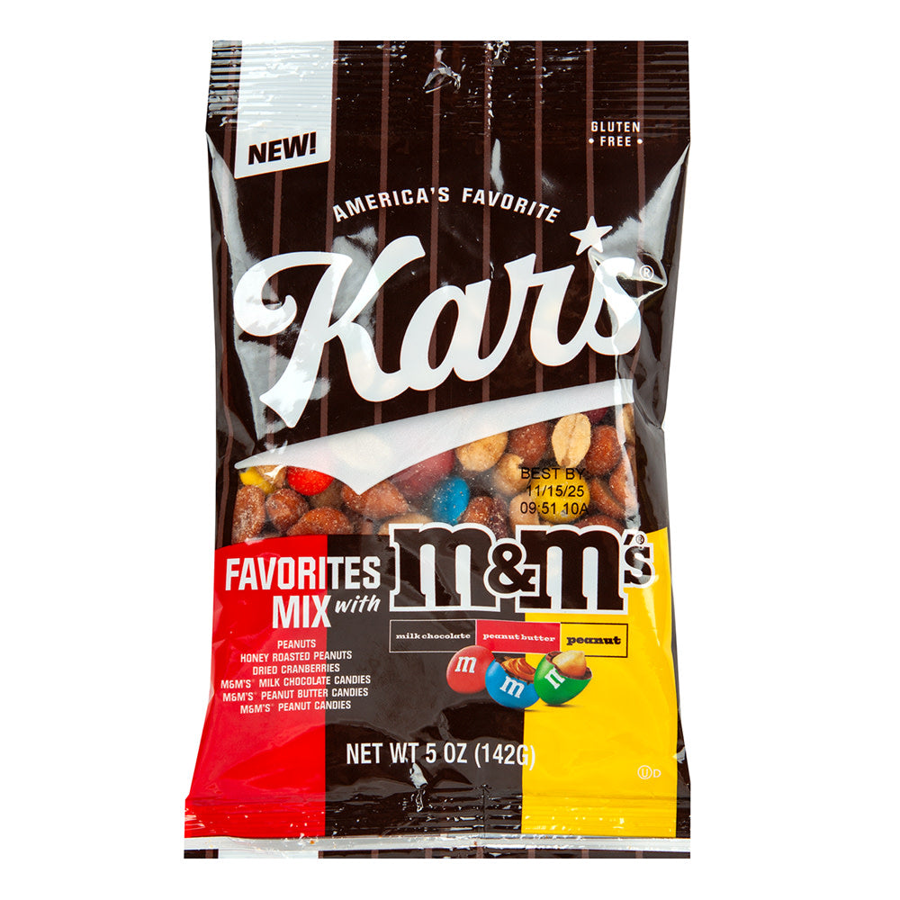 Wholesale M&M'S Kars Favorites Mix 5 Oz Bag- Bulk