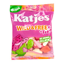 Wholesale Katjes Wild & Free Foam Gummy 4.9 Oz Peg Bag- Bulk