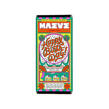 Wholesale Maeve Happy Birthday Truff Bar- Bulk