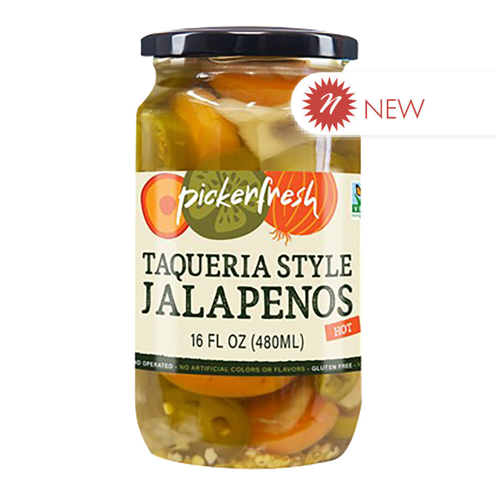 Wholesale Pickerfresh - Taqueria Styl Jalapenos - 16Oz- Bulk