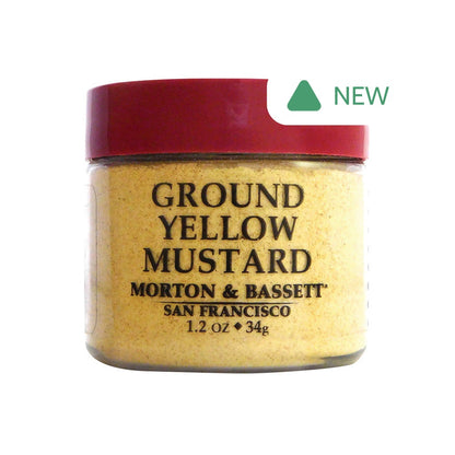Wholesale Morton & Bassett Ground Mustard 1.2 Oz Mini Jar- Bulk