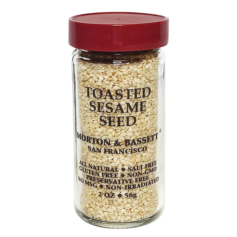 Wholesale Morton & Bassett Toasted Sesame Seeds 2 Oz Shaker- Bulk