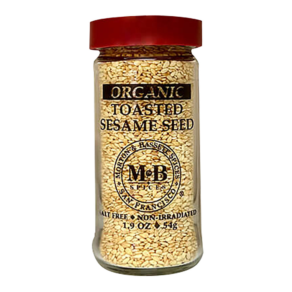 Wholesale Morton & Bassett Organic Toasted Sesame 1.9 Oz Jar- Bulk