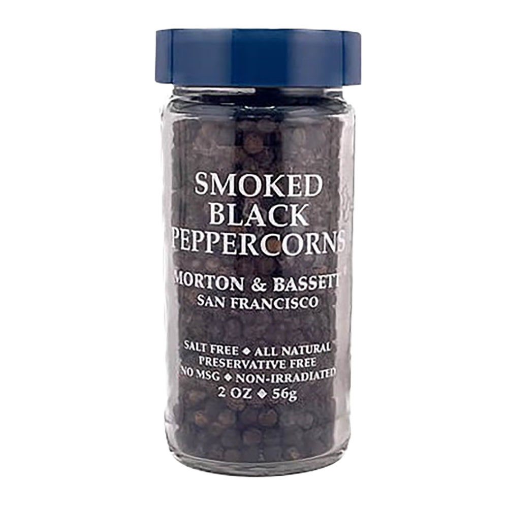 Wholesale Morton & Bassett Smoked Whole Black Peppercorn 2 Oz Shaker- Bulk