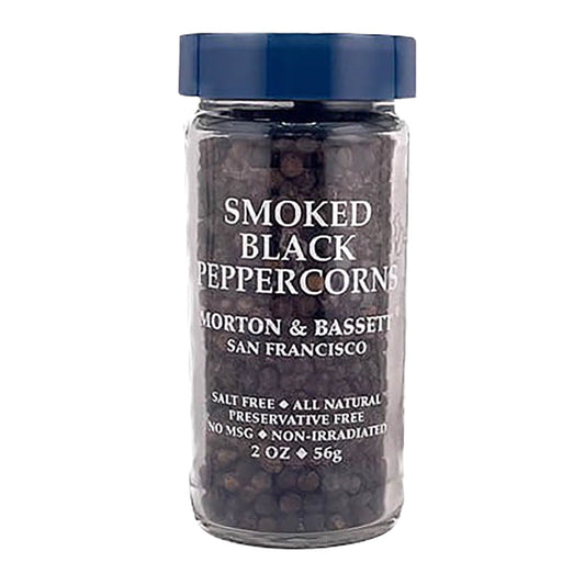 Wholesale Morton & Bassett Smoked Whole Black Peppercorn 2 Oz Shaker- Bulk