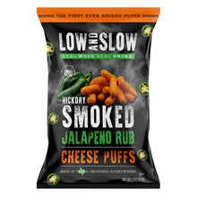 Wholesale Low And Slow Hickory Jalapeno Rub Cheese Puffs 2 Oz Bag- Bulk