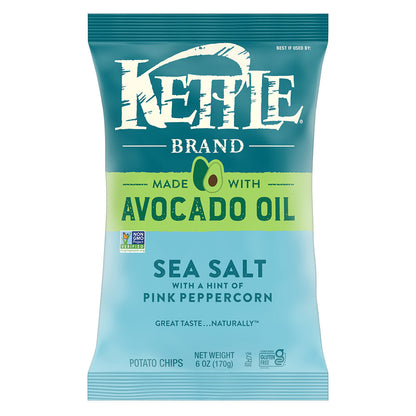 Kettle Chips - Avo Sea Salt Pink Peppercorn - 6Oz