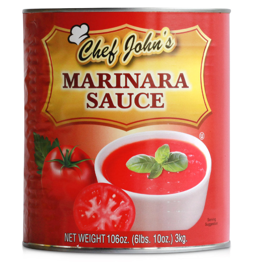 Wholesale Chef John Case Marinara Sauce- Bulk