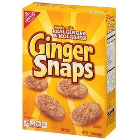 Wholesale Nabisco Case Ginger Snap Cookies- Bulk