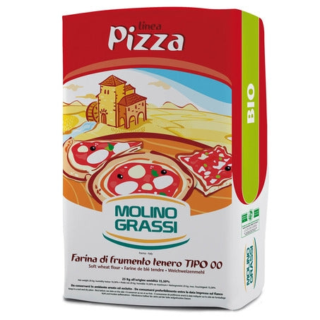 Wholesale Molino Grassi Case Organic 00 Pizza Flour- Bulk