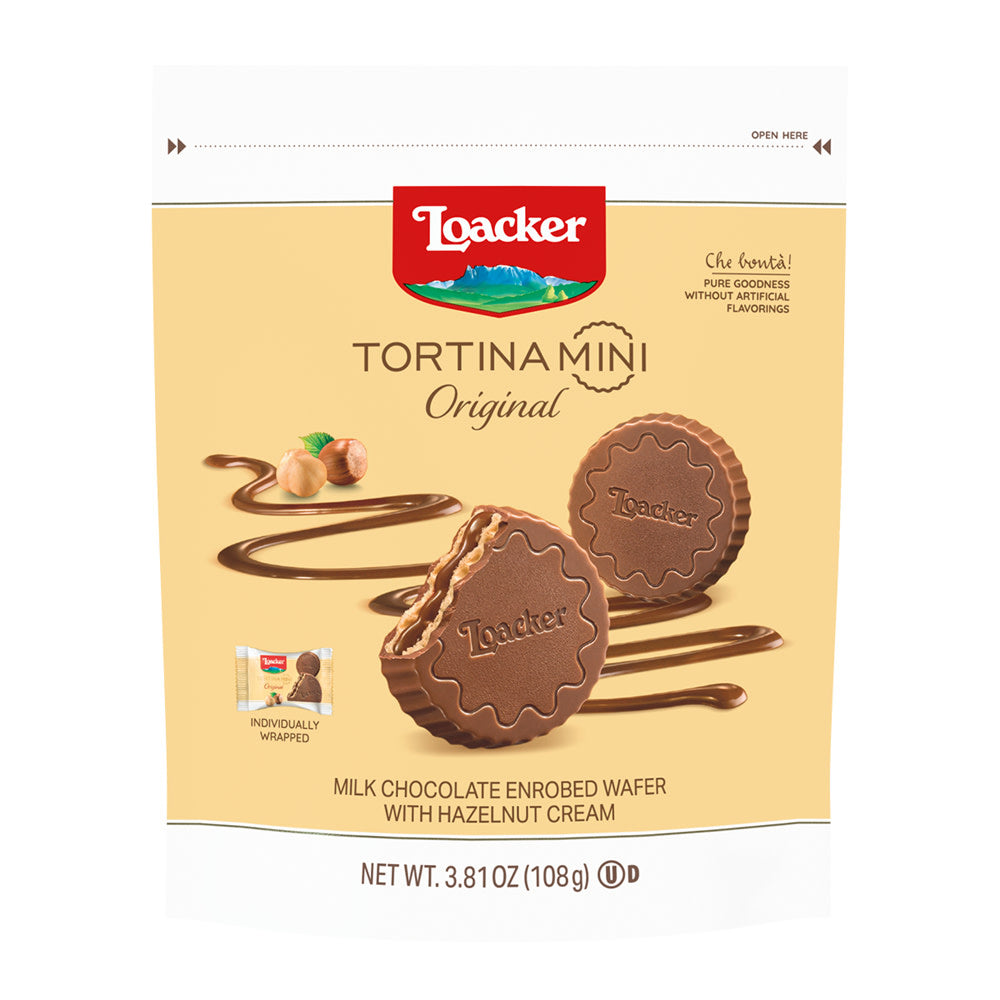 Wholesale Loacker - Tortina Miniature Bag - 3.81Oz- Bulk