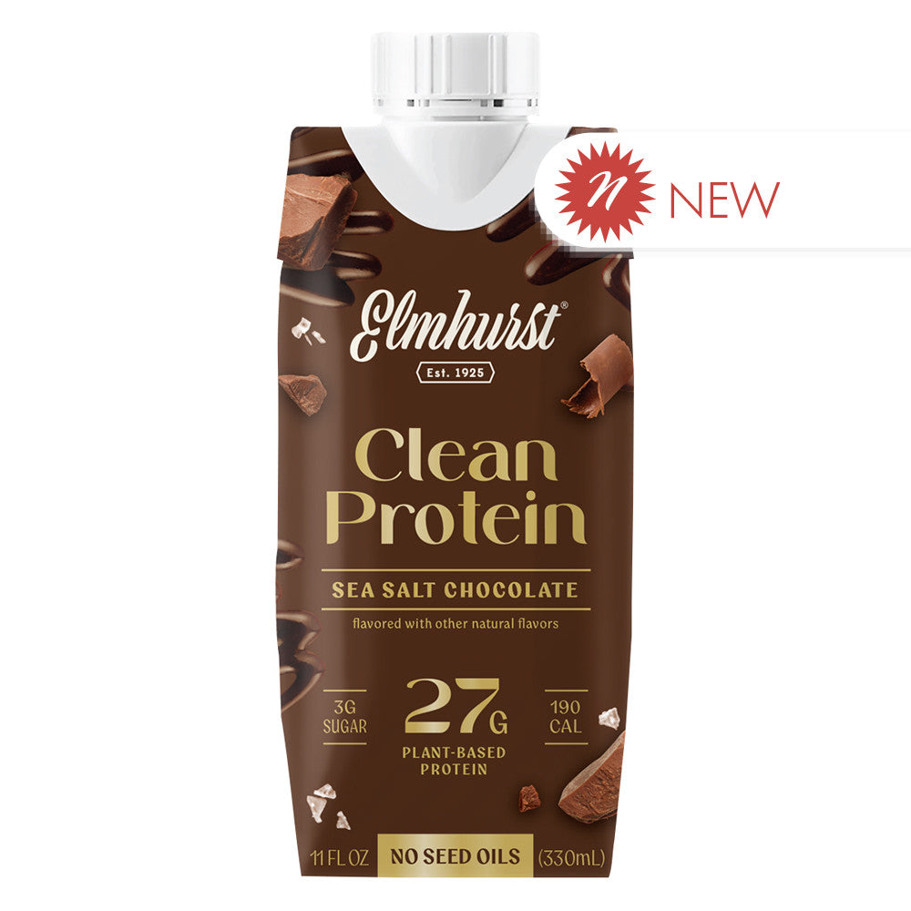 Wholesale Elmhurst - Protein - Sea Salt Chocolate - 11Oz- Bulk