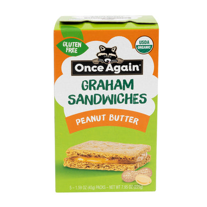Wholesale Once Again - Org Penut Butr Graham Sawhich - 7.95Oz- Bulk