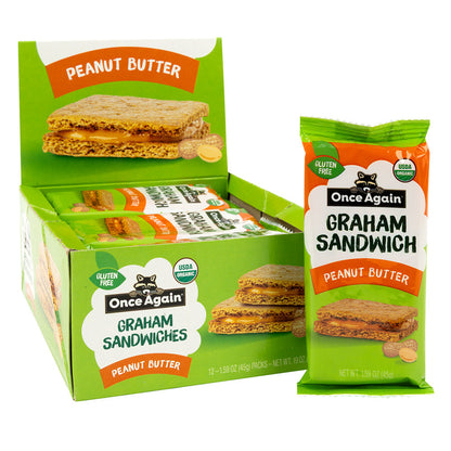 Wholesale Once Again - Org Nut Butter Graham - 1.59Oz- Bulk