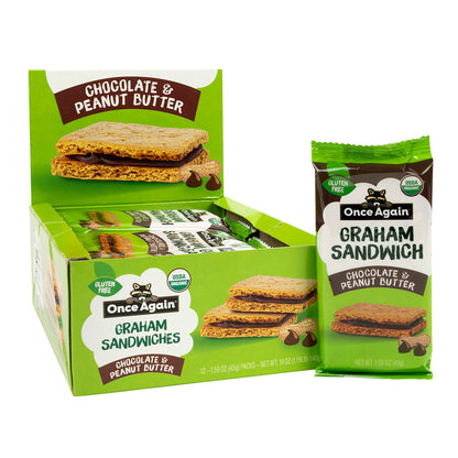 Wholesale Once Again - Chocolate Peanut B Graham - 1.59Oz- Bulk