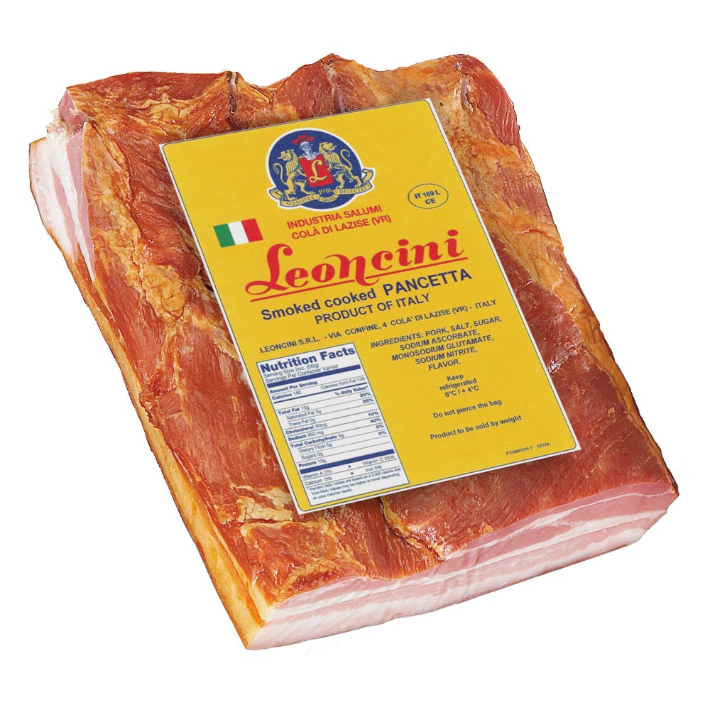 Wholesale Leoncini Case Cooked Pancetta- Bulk