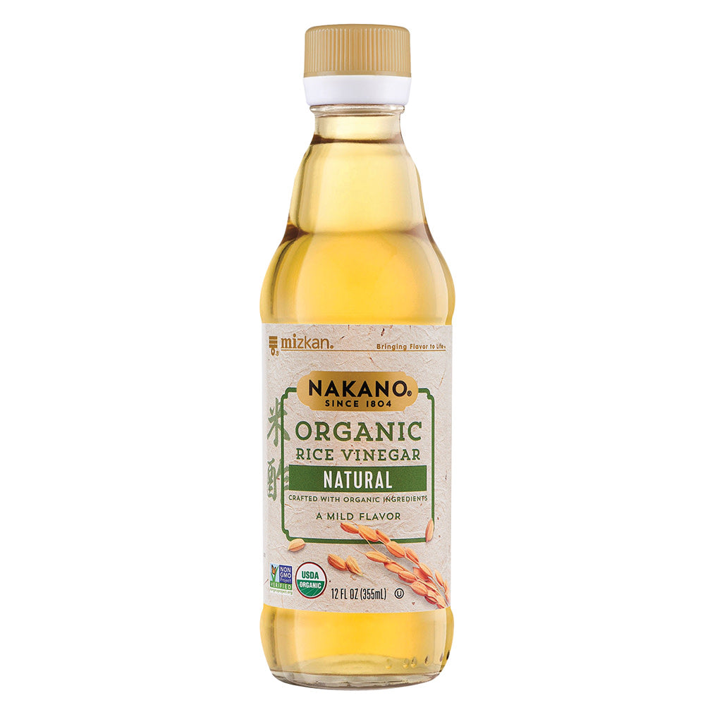 Wholesale Nakano - Rice Vinegar - Organic Natural - 12Oz- Bulk