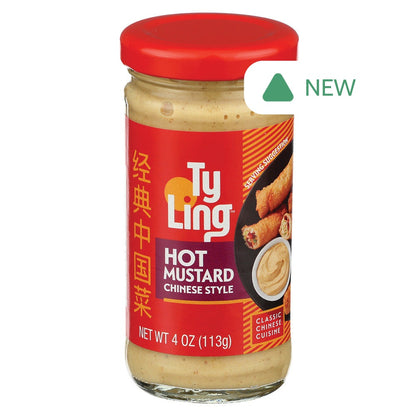 Wholesale Ty Ling Hot Chinese Mustard 4 Oz Jar- Bulk