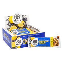 Wholesale 88 Acres Blueberry Lemon Seed And Oat Bar 1.6 Oz Bar- Bulk