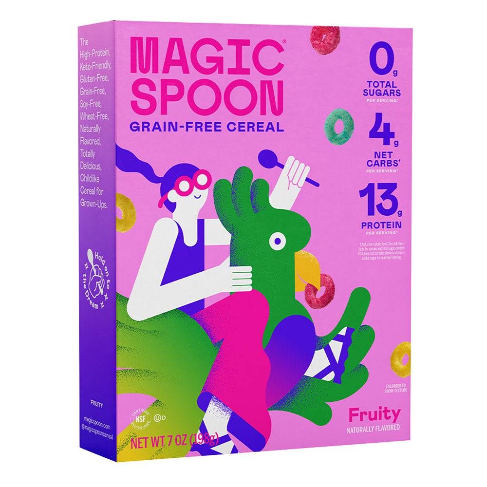 Wholesale Magic Spoon Fruity Cereal 7 Oz Box- Bulk